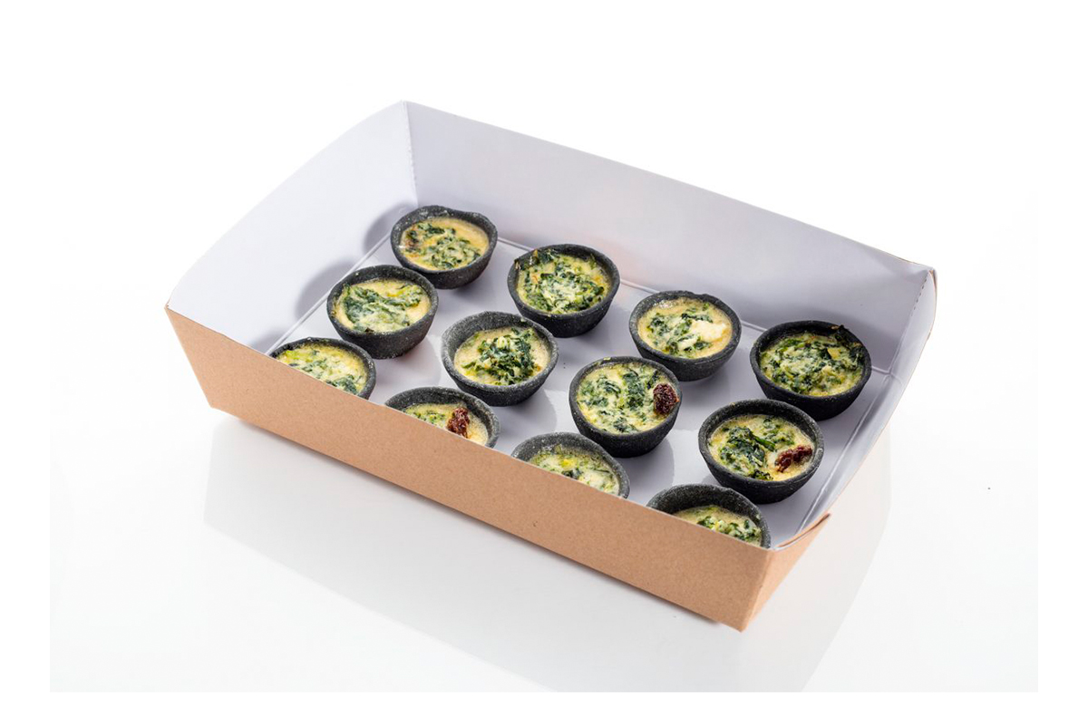 Mini Quiches de Espinacas, Ricotta y Pasas - Imagen 2