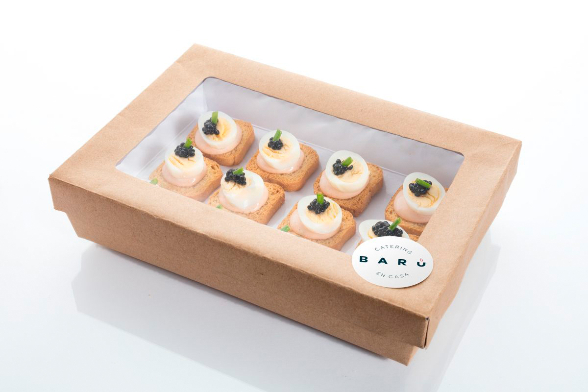 Tostaditas de Huevitos de Codorniz con salsa Golf - Imagen 3