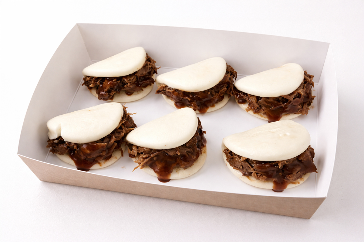 Mini Baos de Carrilleras con Salsa BBQ - Imagen 3